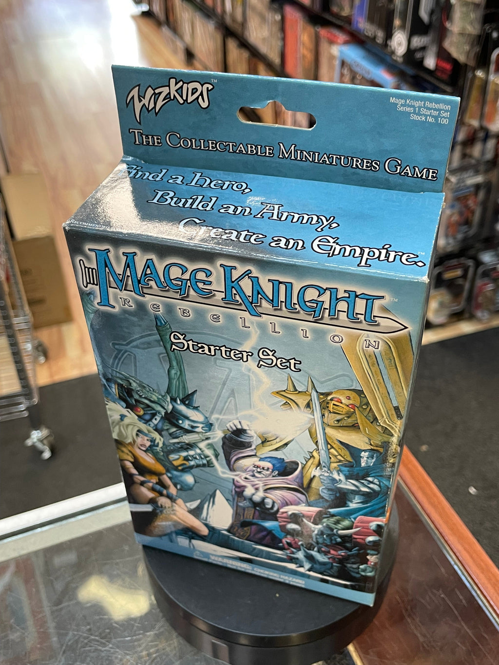 Rebellion Starter Set (Vintage Mage Knight, WizKids) NEW product image 3, provided for visual reference and product detail