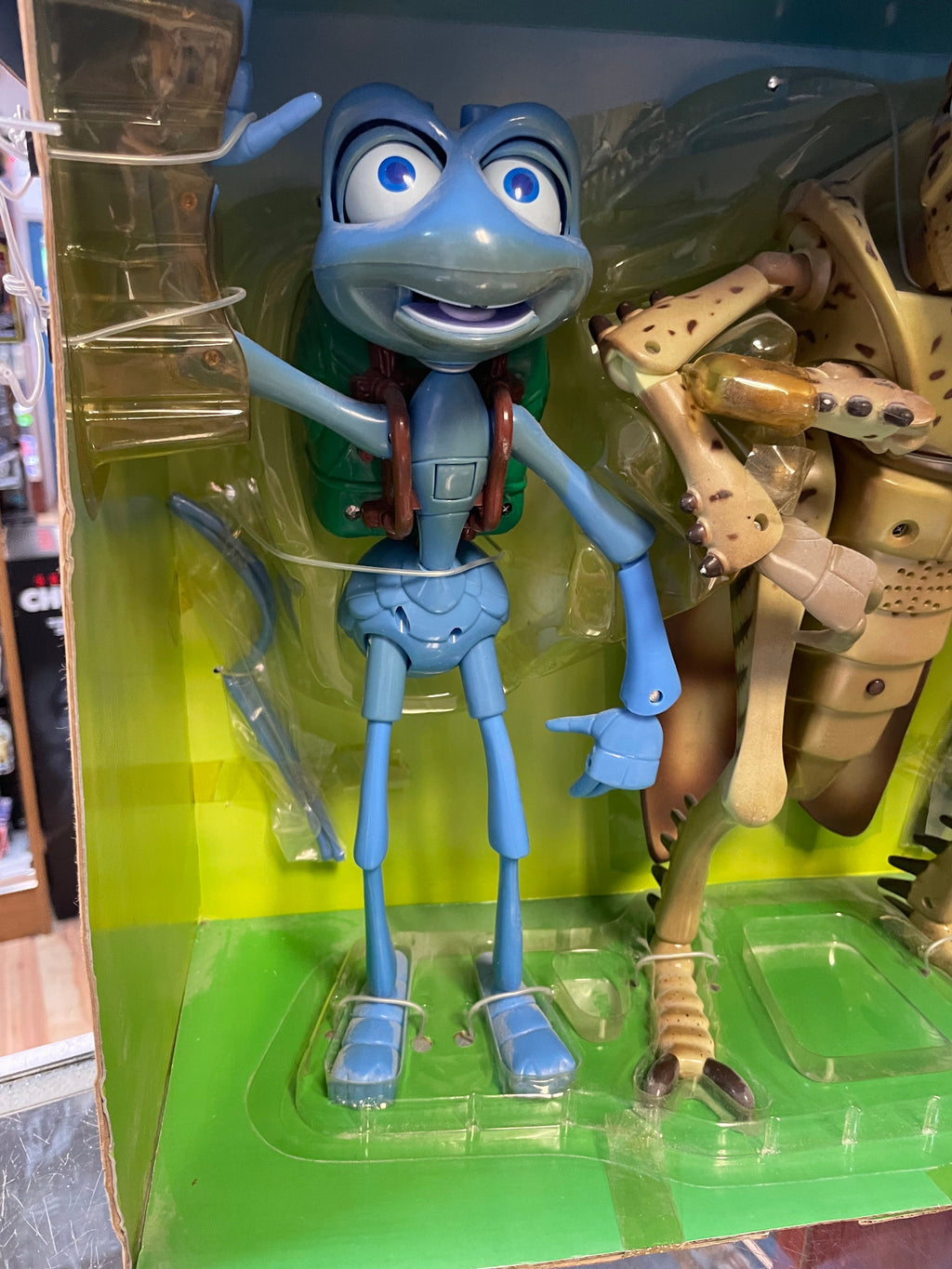Interactive Flik & Hopper (Vintage Bugs Life, Thinking Toy) **NEW OPENNED** product image 14, provided for visual reference