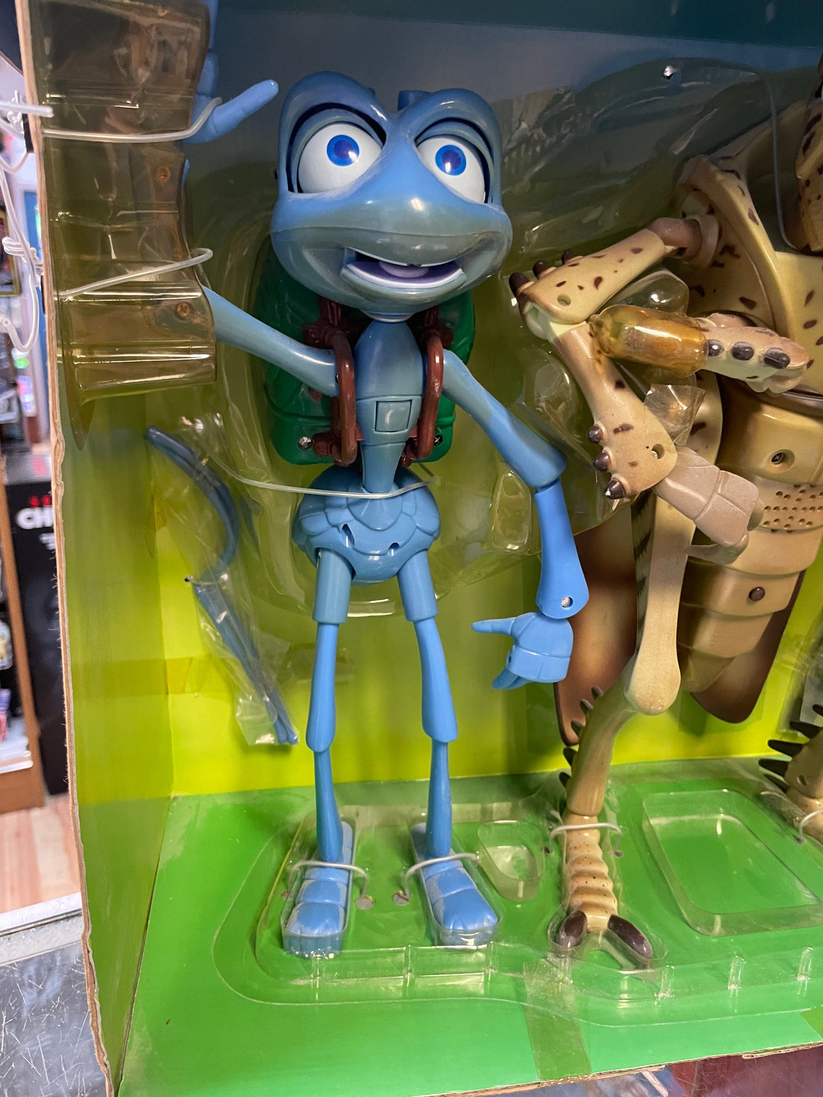 Interactive Flik & Hopper (Vintage Bugs Life, Thinking Toy) **NEW OPENNED** product image 14, provided for visual reference