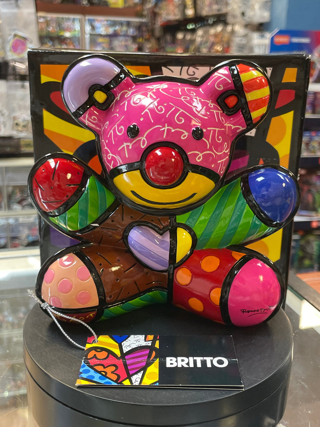 Fun Bear #1902 (Enesco, Britto) NEW OPEN product image 1, provided for visual reference and product detail review