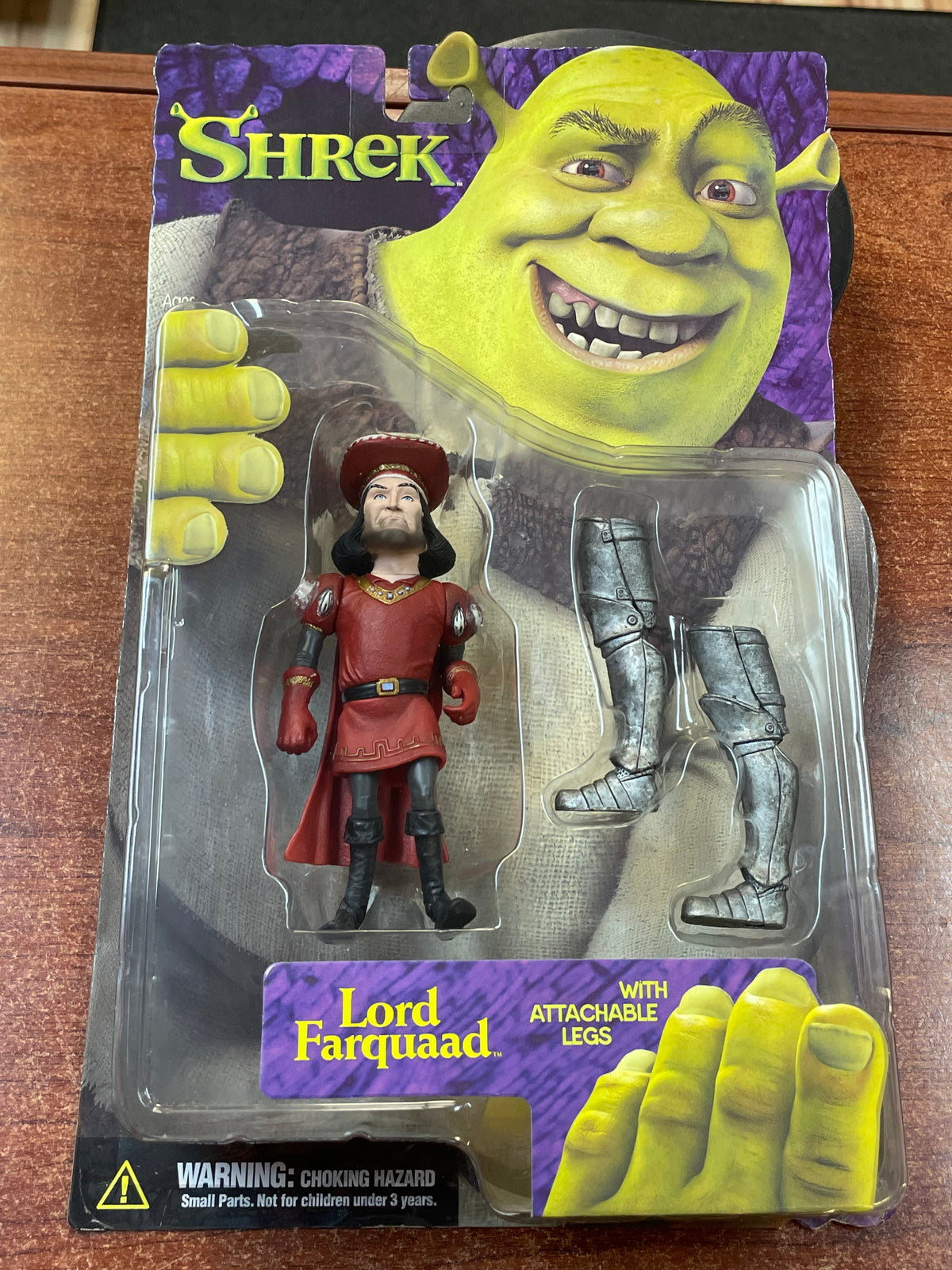 Lord Farquaad with Attachable Legs (Vintage Shrek, McFarlane Toys) **SEALED** product image 7, provided for visual reference
