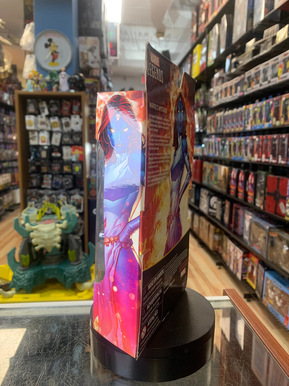 Marvels Mystique -Exclusive- (Marvel Legends, Hasbro) **SEALED** product image 5, provided for visual reference and product