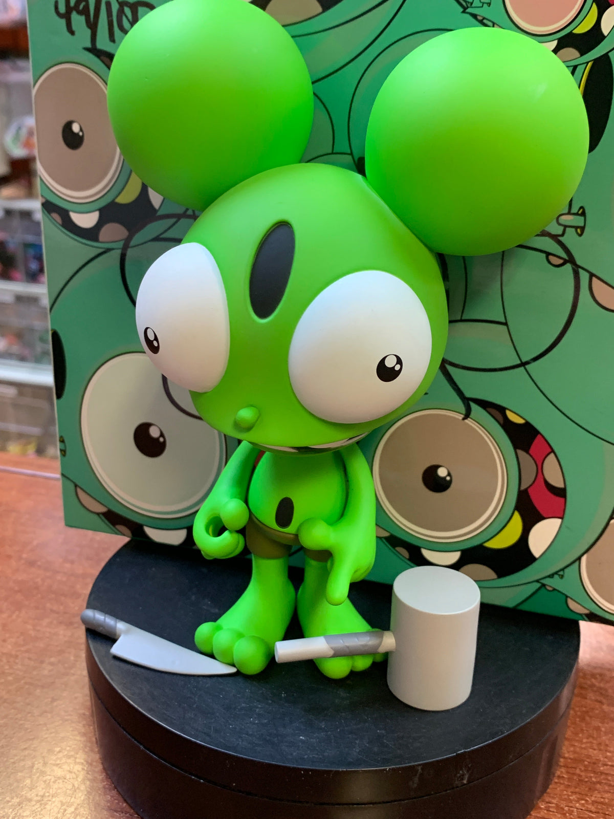 Green Space Monkey 49/100 (James Marshall Big Shot Works) NEW product image 2, provided for visual reference and product
