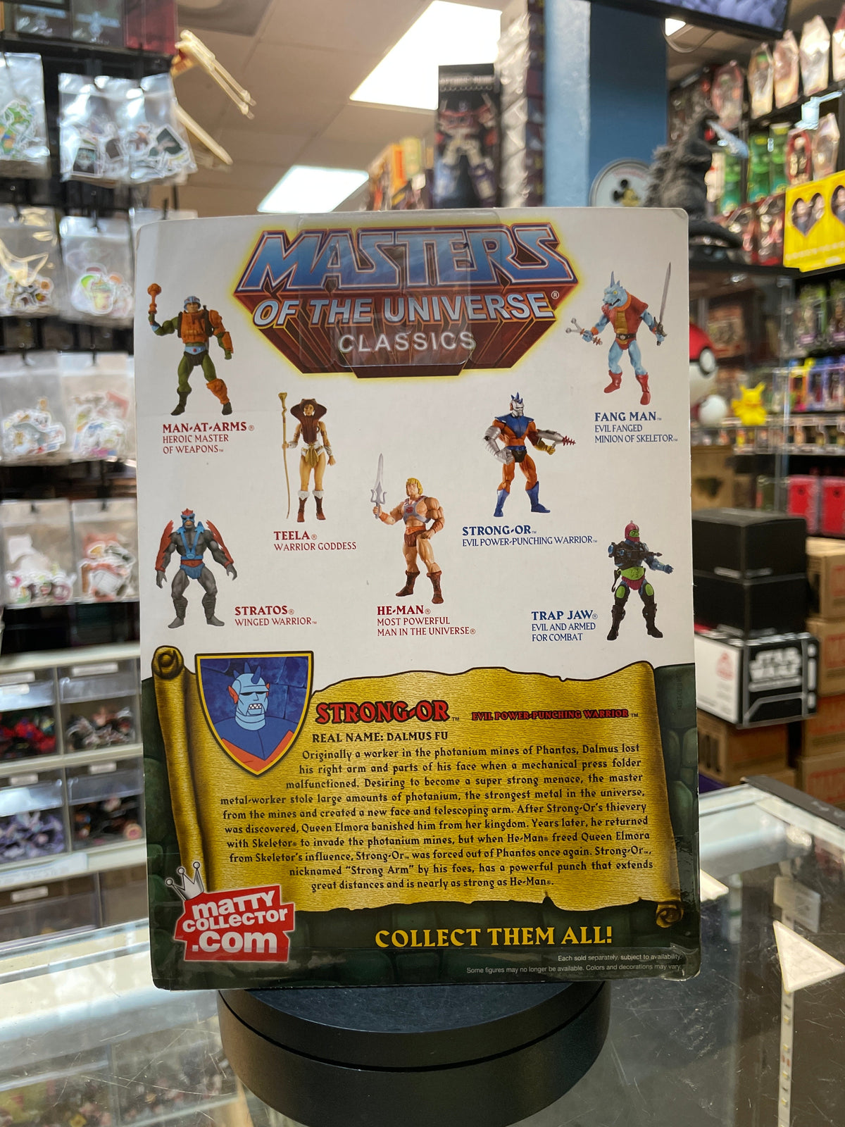 Strong-or (MOTU Classics, Mattel) **SEALED** product image 4, provided for visual reference and product detail review