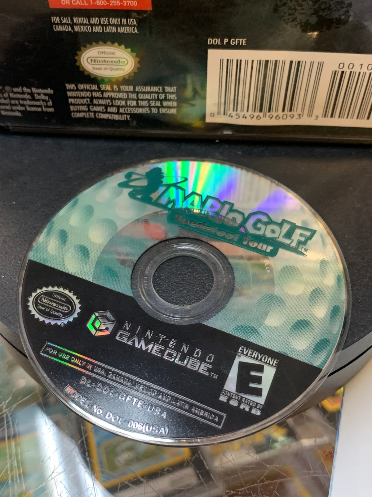 Mario Golf Toadstool Tour (Nintendo Gamecube, Video Game)**TESTED** product image 6, provided for visual reference and