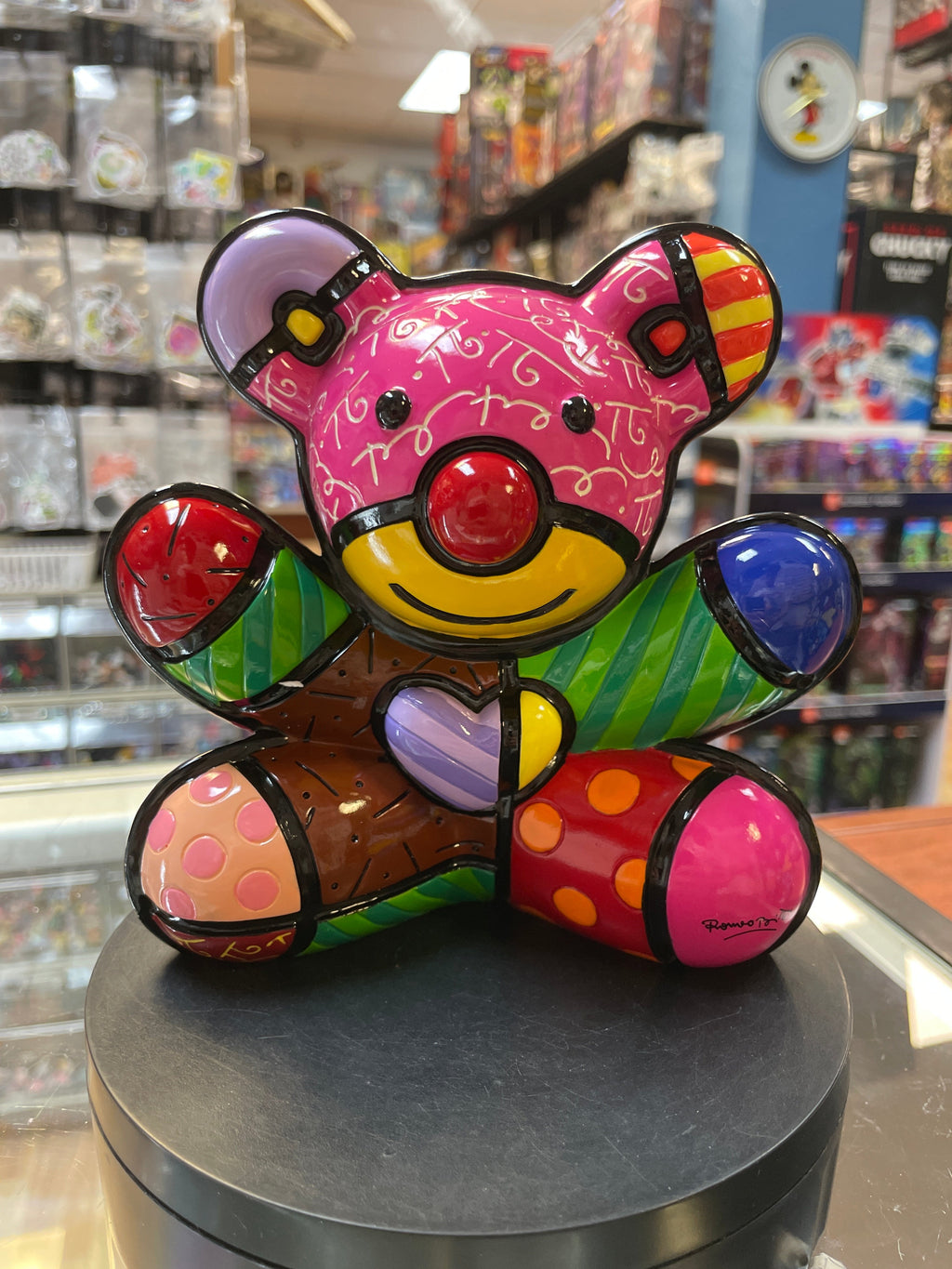 Fun Bear #1902 (Enesco, Britto) NEW OPEN product image 2, provided for visual reference and product detail review
