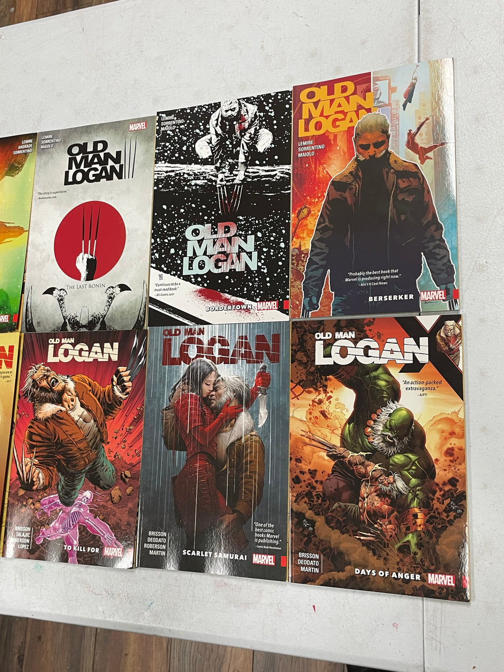 Old Man Logan Volumes #1-10 (Marvel TPB, Paperback) **FULL RUN** product image 2, provided for visual reference and product
