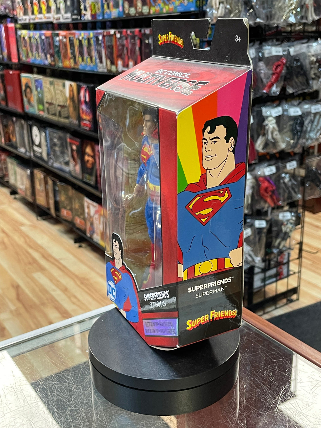 Superman Superfriends (DC Multiverse, Mattel) **SEALED** product image 2, provided for visual reference and product detail