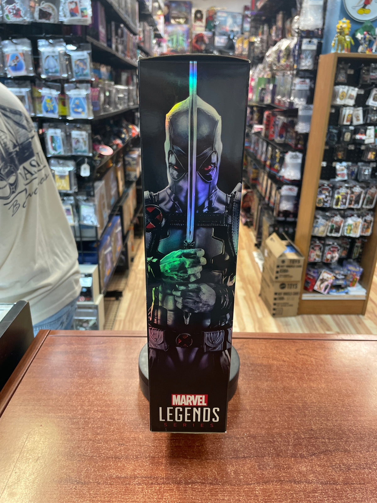 XForce Deadpool -Deluxe 12"- (Marvel Legends, Hasbro) **COMPLETE** product image 8, provided for visual reference and