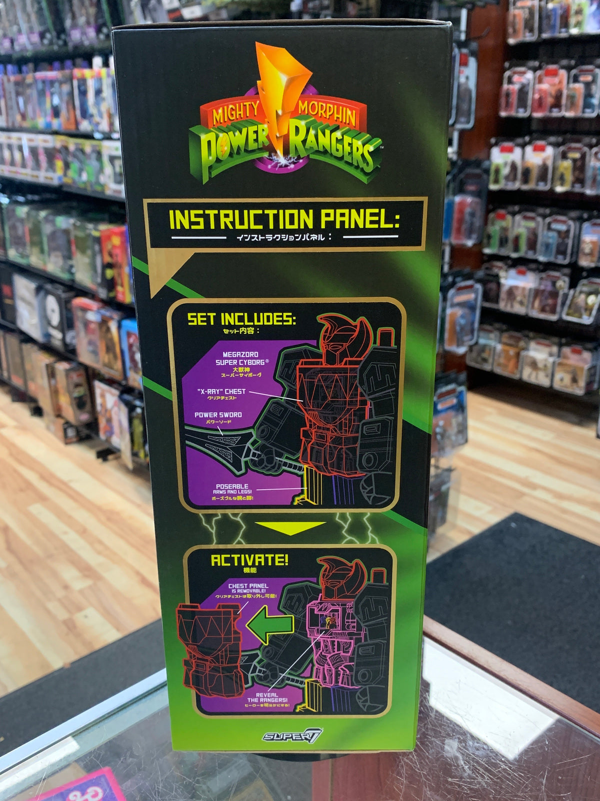 Super Cyborg Megazord (Super 7, Mighty Morphin Power Rangers) **SEALED** product image 4, provided for visual reference and