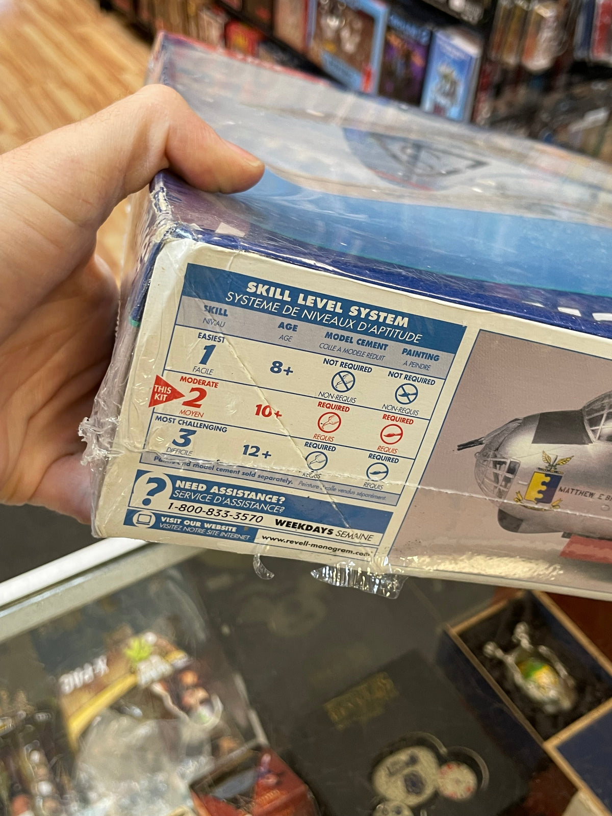 RB-36H Peacemaker Plane 1:72 #85-5710 (Revell Monogram, Model Kit) SEALED product image 8, provided for visual reference and