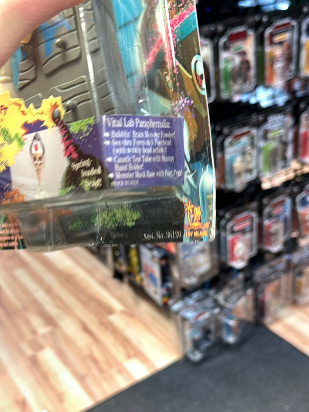 Brain Booster Dr Vic (Vintage Toonsylvania, Toy Island) SEALED product image 16, provided for visual reference and product