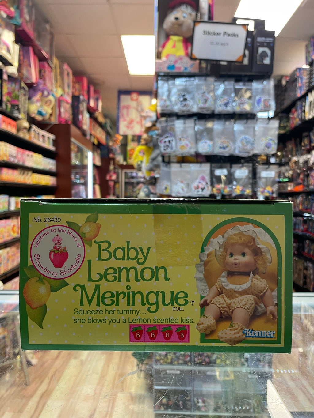 Lemon Meringue Baby Doll (Vintage Strawberry Shortcake, Kenner) **Open Box** product image 9, provided for visual reference