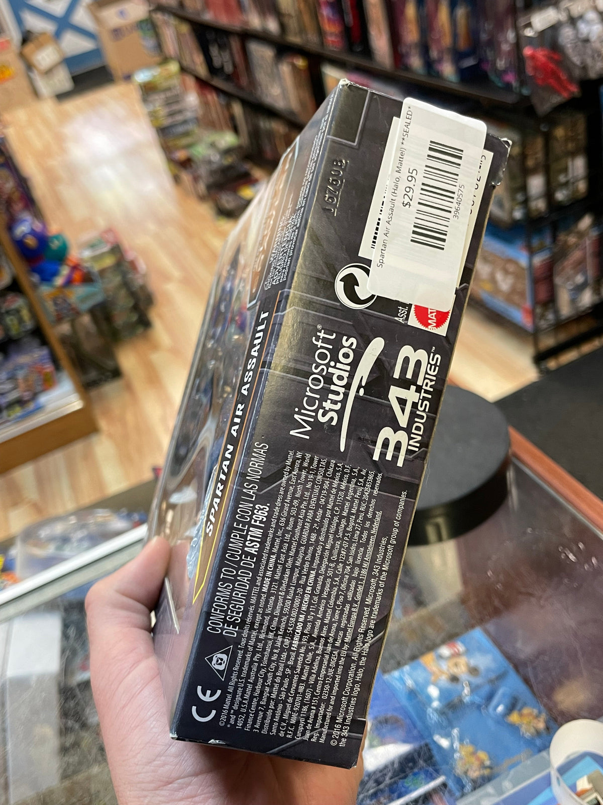 Spartan Air Assault (Halo, Mattel) **SEALED** product image 6, provided for visual reference and product detail review