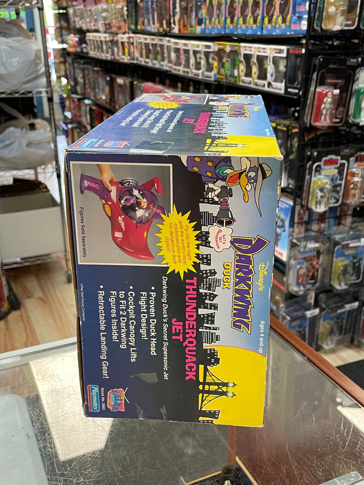 Thunderquack Jet (Disney Darkwing Duck, Playmates) **SEALED** product image 6, provided for visual reference and product