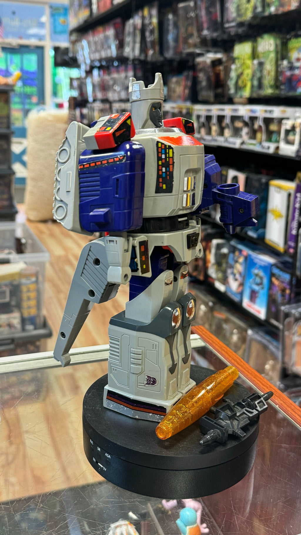 Galvatron G1 with Accessories 5355 (Vintage Transformers, Hasbro) **COMPLETE** product image 3, provided for visual