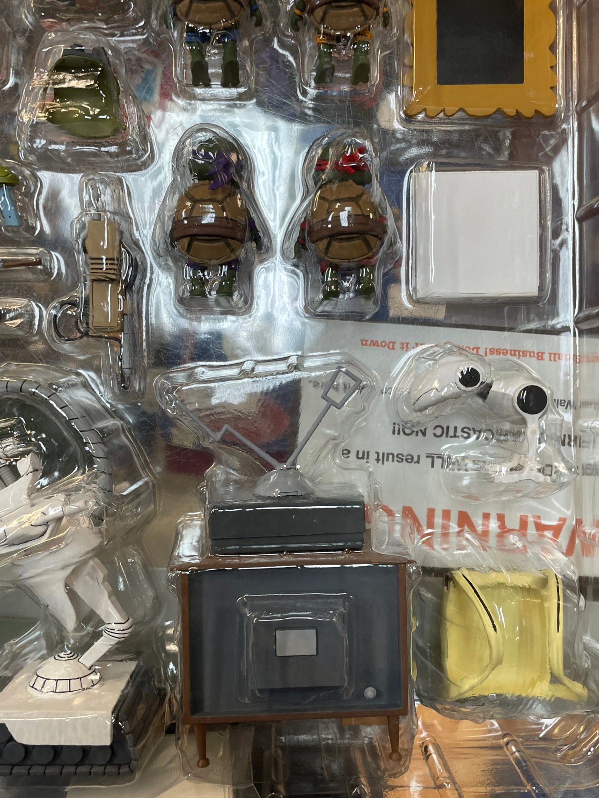 TMNT Baby Turtles Accessory Set (NECA, TMNT Teenage Ninja Turtles) OPEN/COMPLETE product image 17, provided for visual