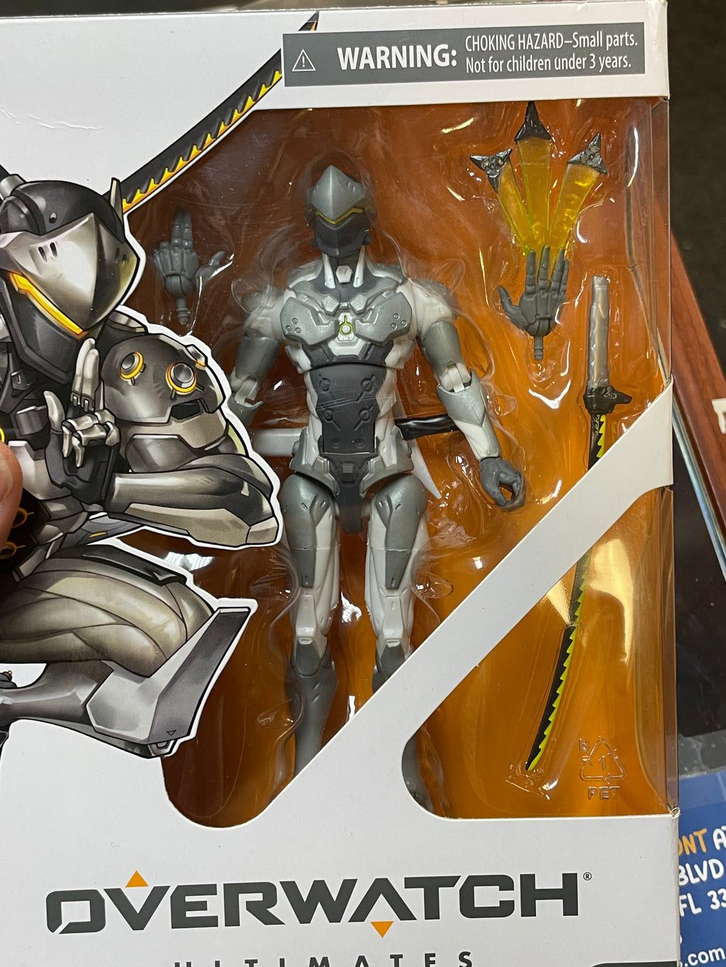 Genji (Overwatch Ultimates, Hasbro) **SEALED** product image 3, provided for visual reference and product detail review