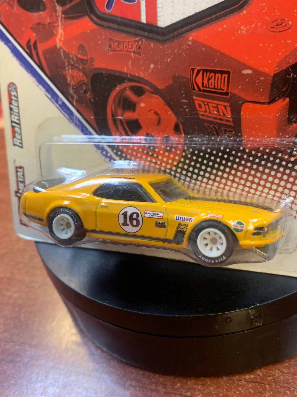 Parnelli '70 Fort Mustang Boss 302 CHASE (Hot Wheels Premium, Mattel) SEALED product image 2, provided for visual reference