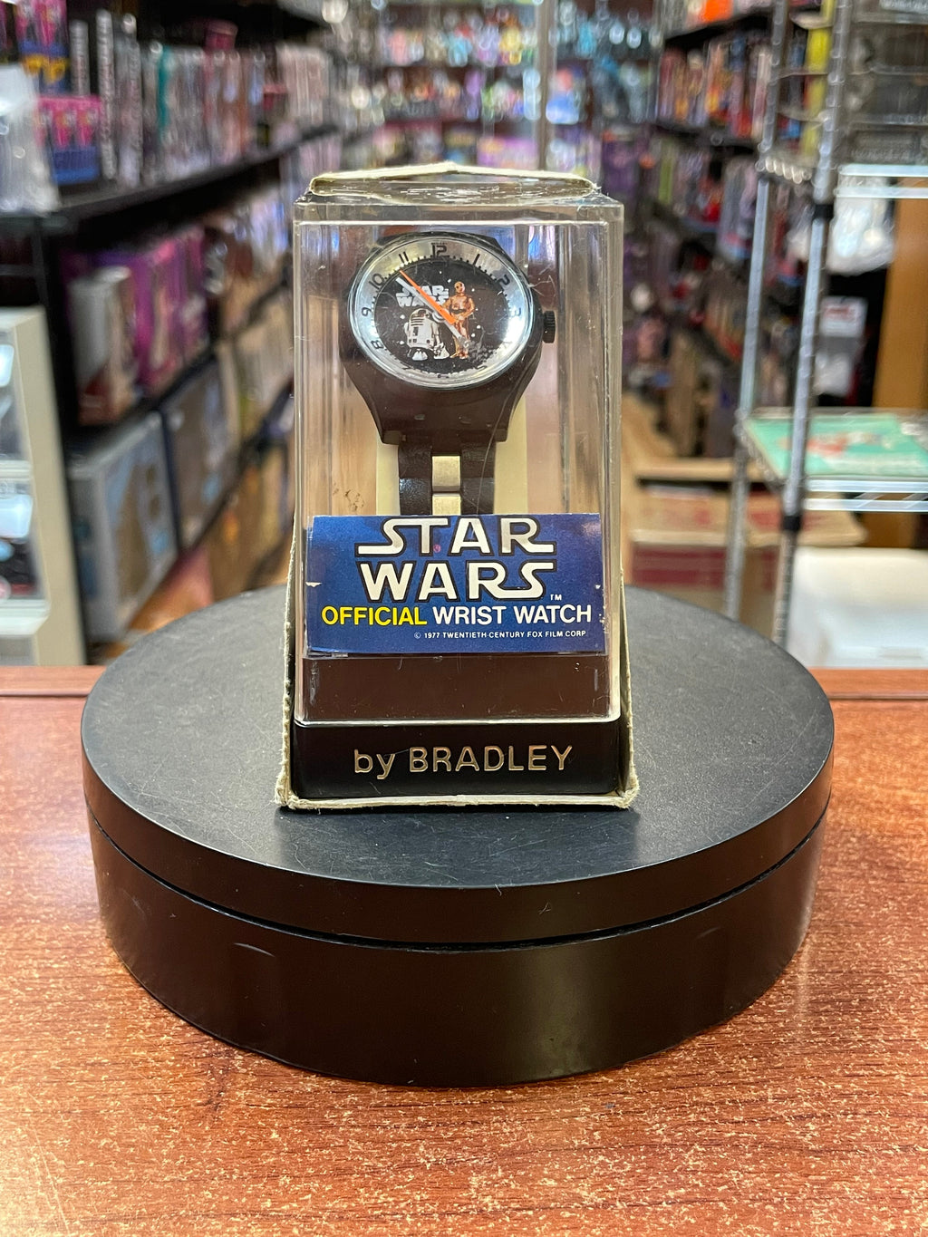 R2-D2 & C-3PO Wrist Watch 1977 (Vintage Star Wars, Bradley Time) **SEALED** product image 1, provided for visual reference