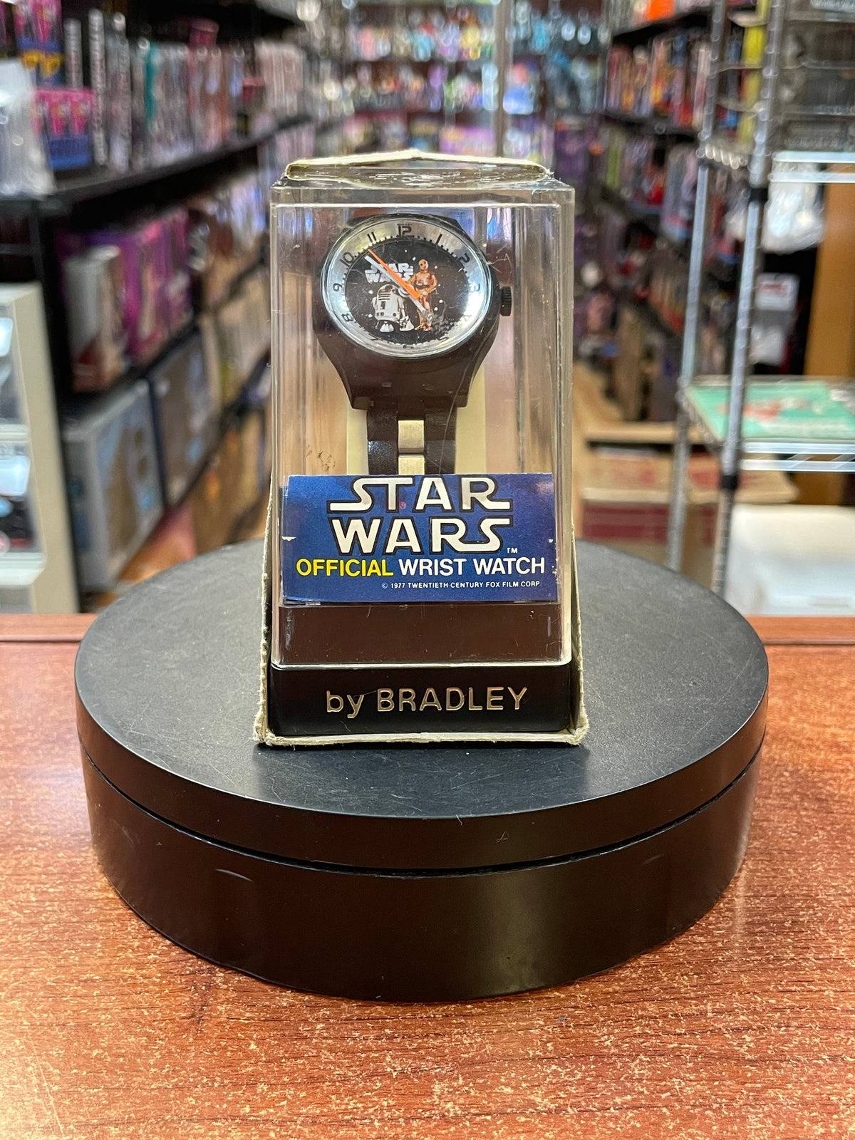 R2-D2 & C-3PO Wrist Watch 1977 (Vintage Star Wars, Bradley Time) **SEALED** product image 1, provided for visual reference