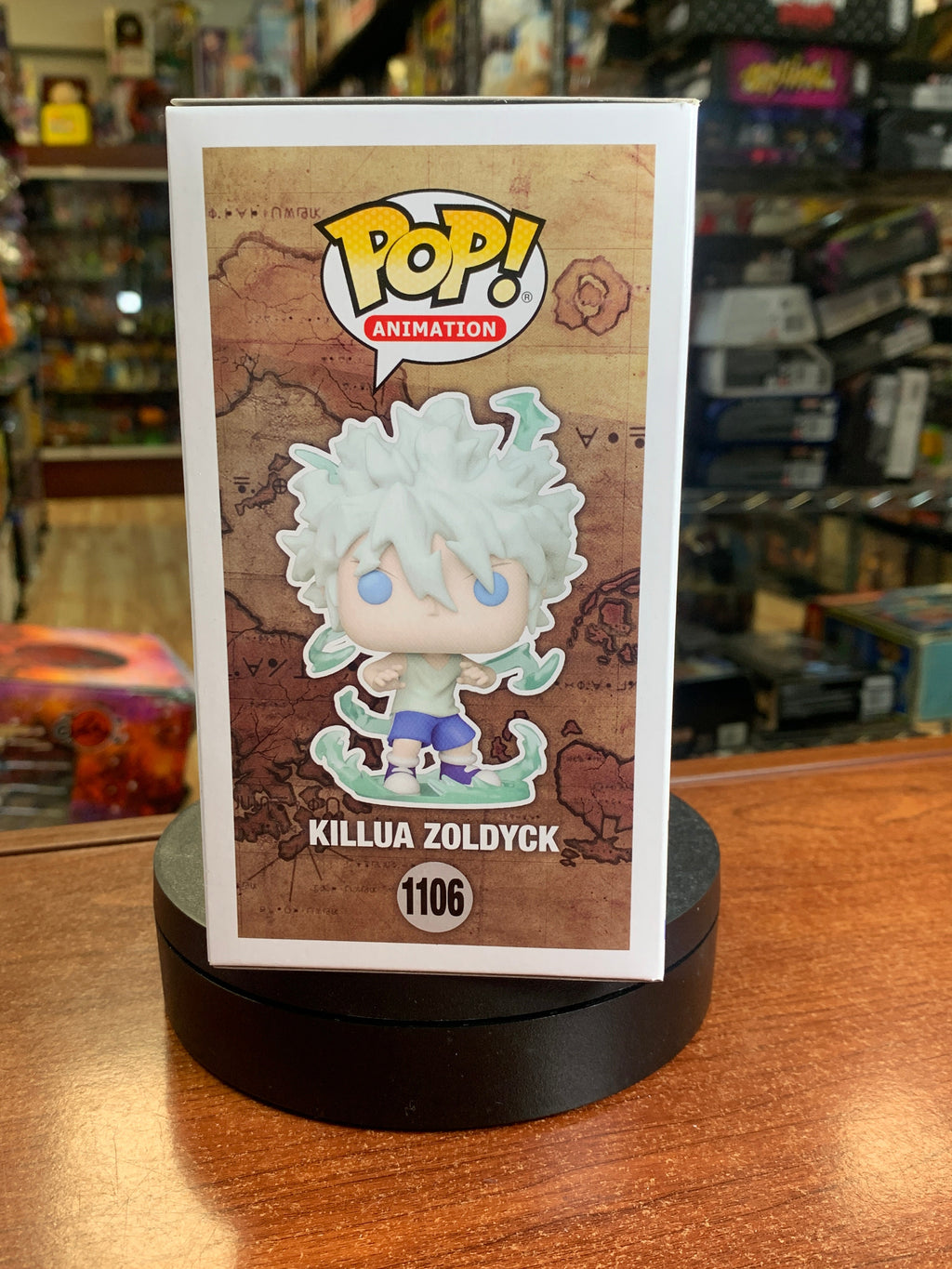 Killua Zoldyck Glow Chase #1106 (Funko Pop! Hunter X Hunter) product image 2, provided for visual reference and product