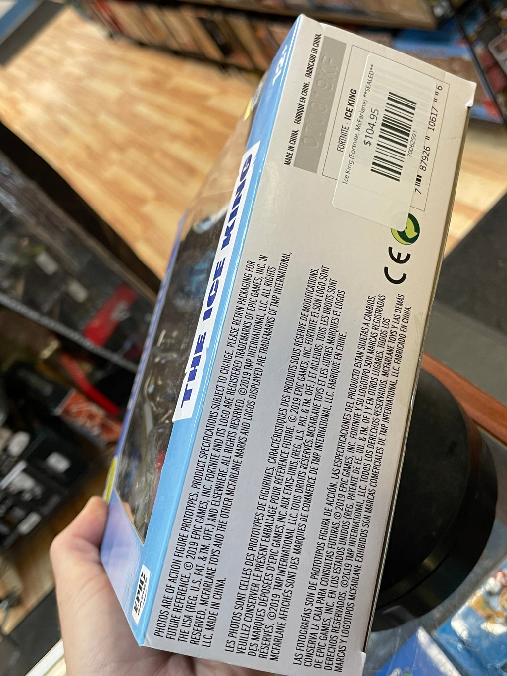 Ice King (Fortnite, McFarlane) **SEALED** product image 4, provided for visual reference and product detail review