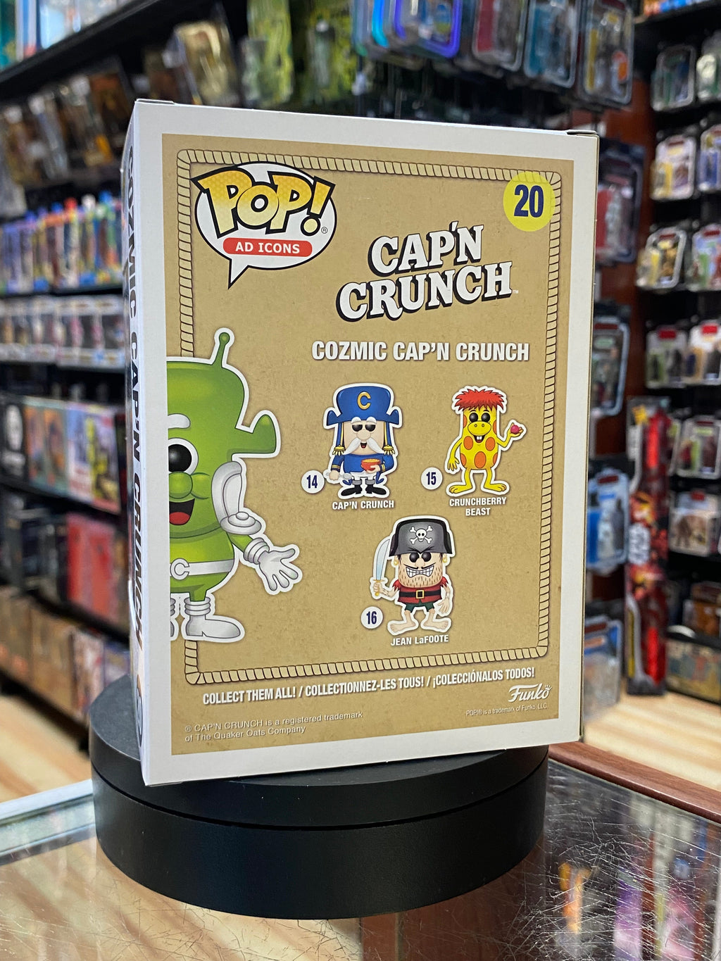 Cozmic Cap'N Crunch #20 (Funko Pop, Ad Icons) EXCLUSIVE product image 3, provided for visual reference and product detail