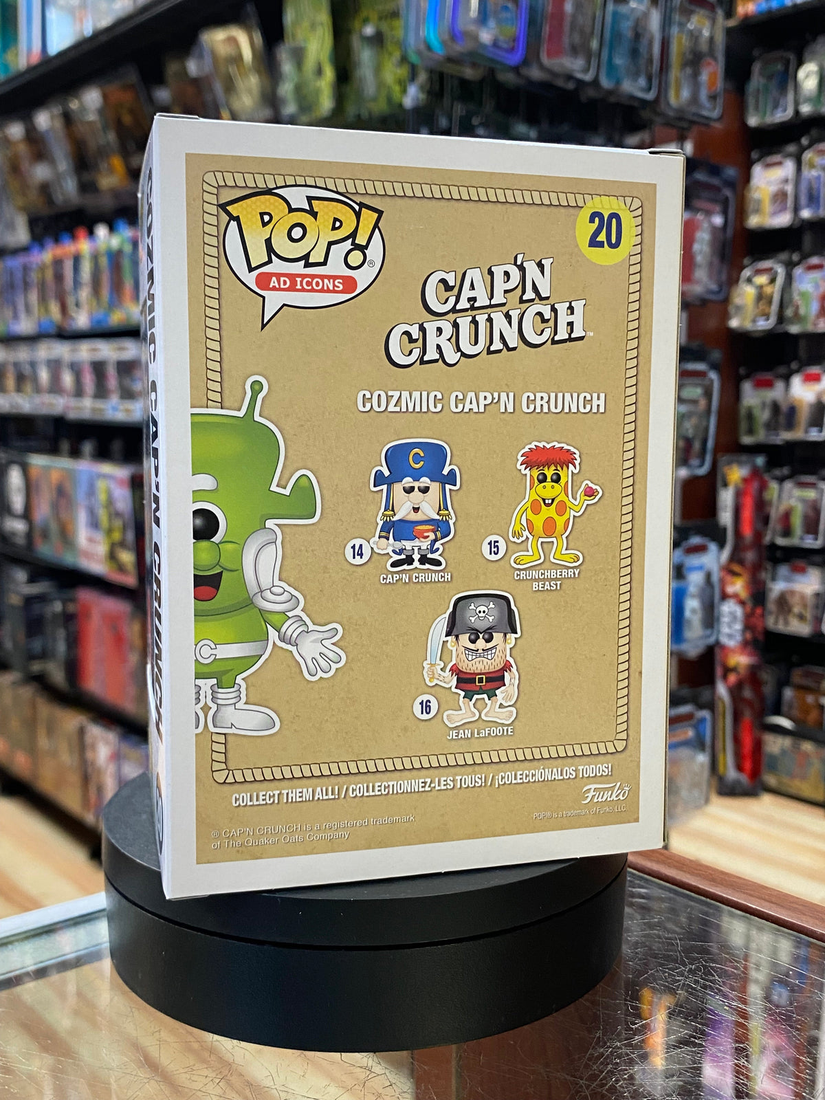 Cozmic Cap'N Crunch #20 (Funko Pop, Ad Icons) EXCLUSIVE product image 3, provided for visual reference and product detail