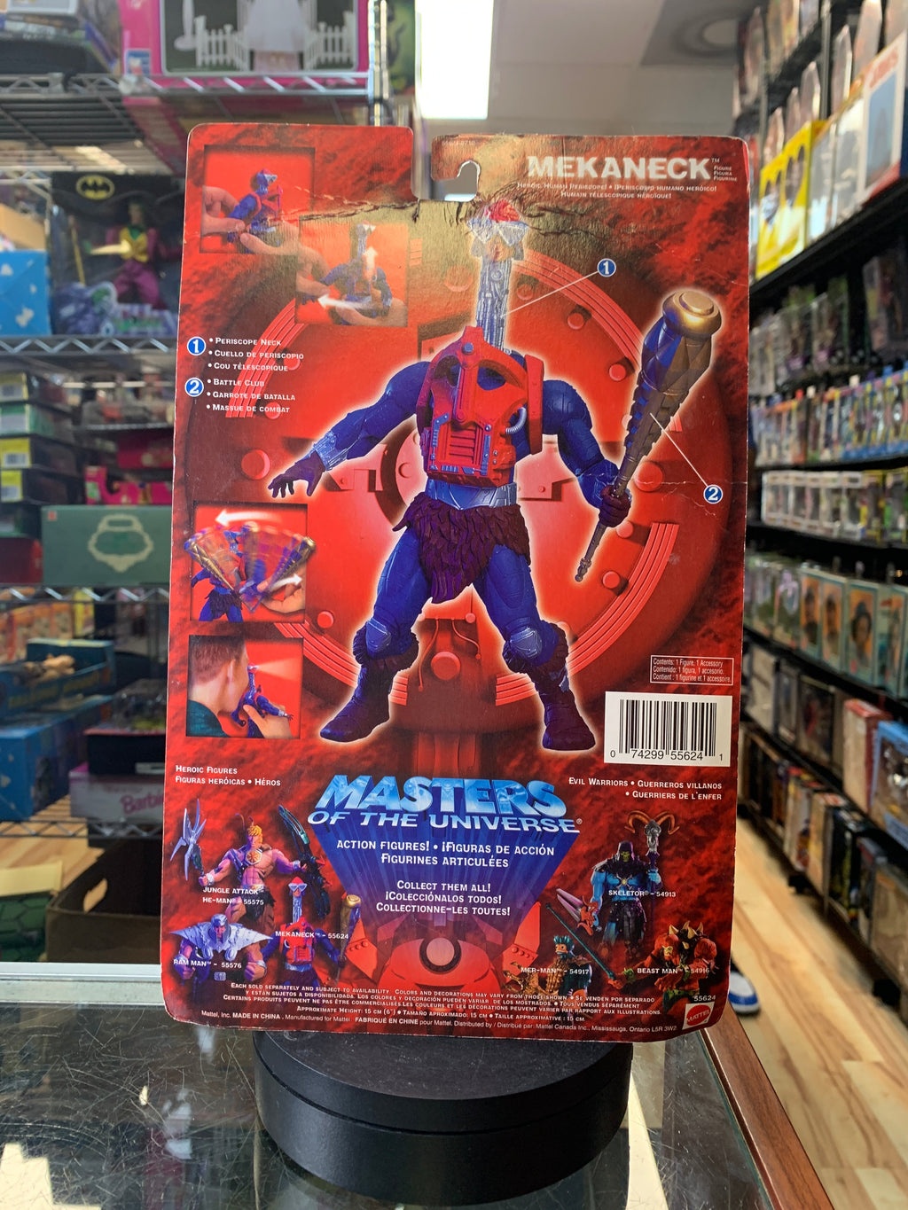 Mekaneck (Vintage MOTU 200x, Mattel) Sea product image 3, provided for visual reference and product detail review