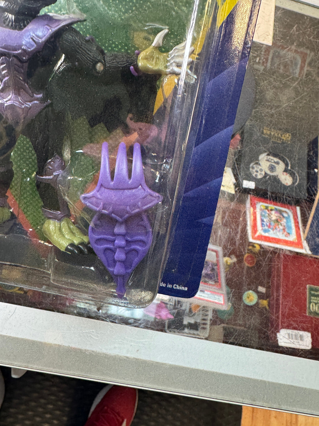 Tengu Warrior Space Alien (Vintage MMPR Power Rangers, Bandai) SEALED product image 10, provided for visual reference and
