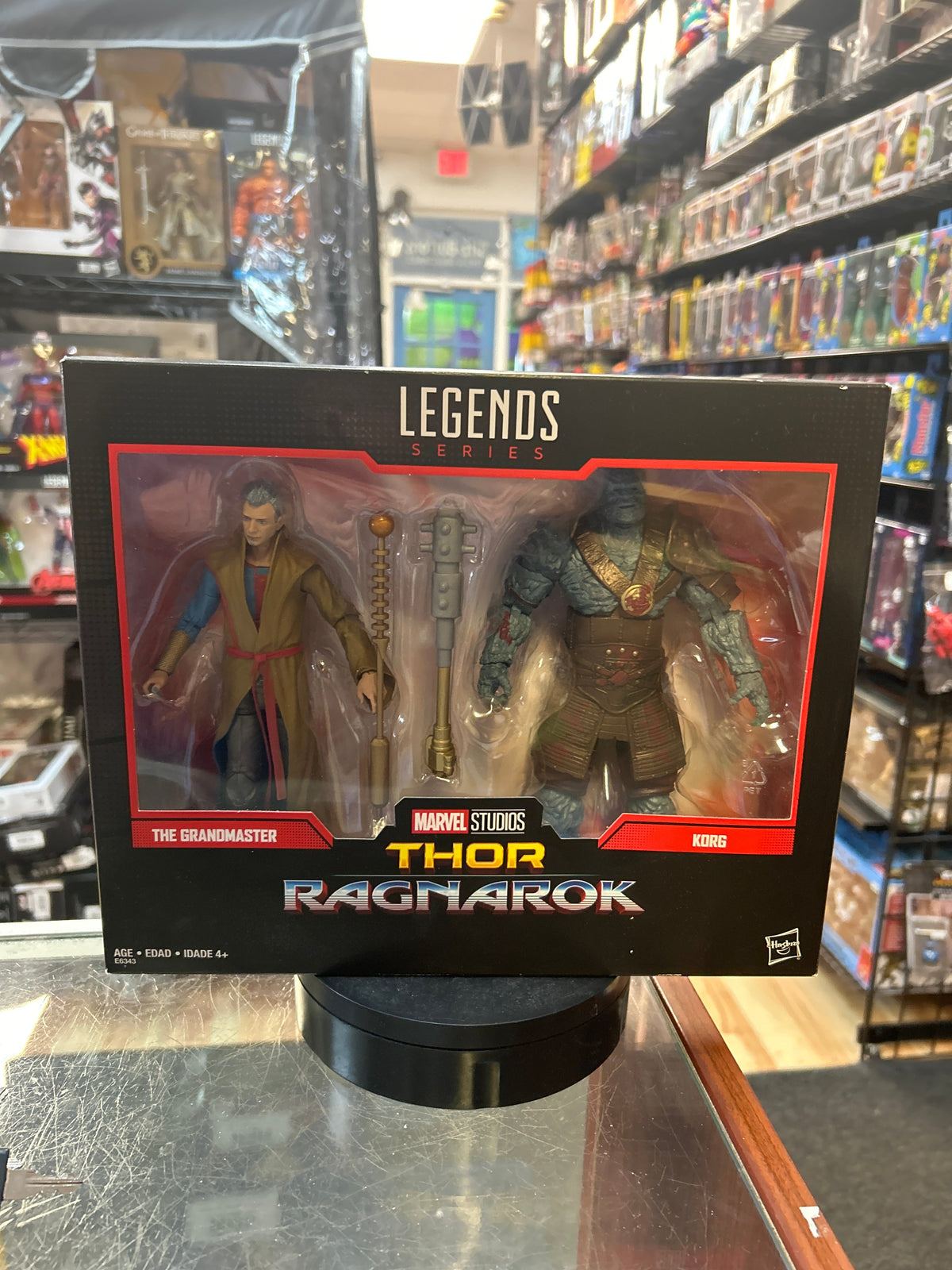 Grandmaster & Korg (Marvel Legends, Hasbro) *SEALED* product image 1, provided for visual reference and product detail review