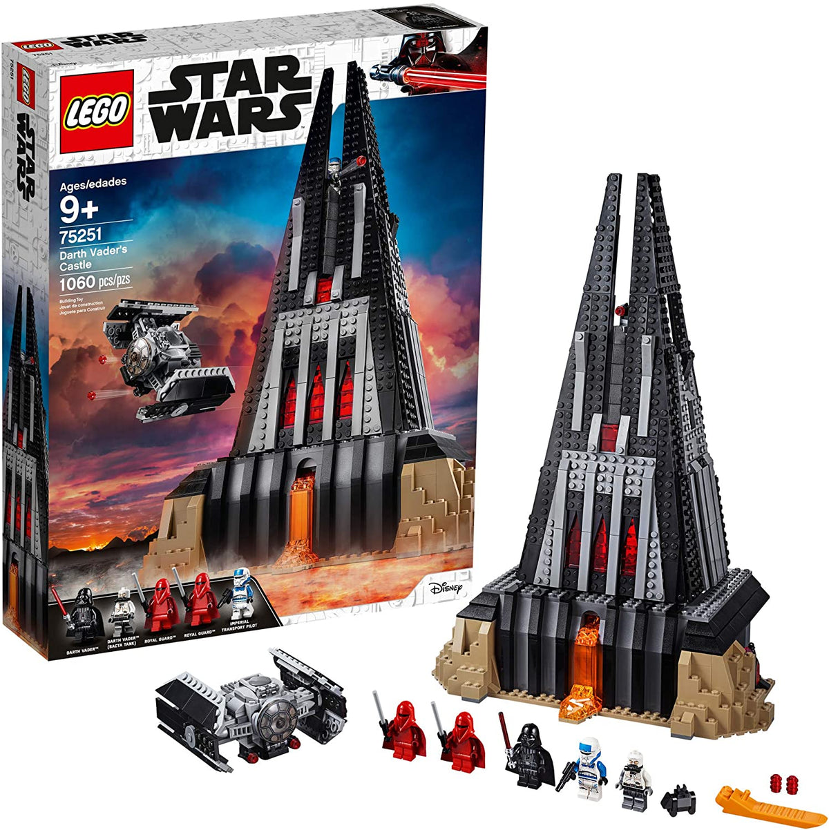 75251 Darth Vader's Castle (Retired) (Certified Complete) product image 1, provided for visual reference and product detail