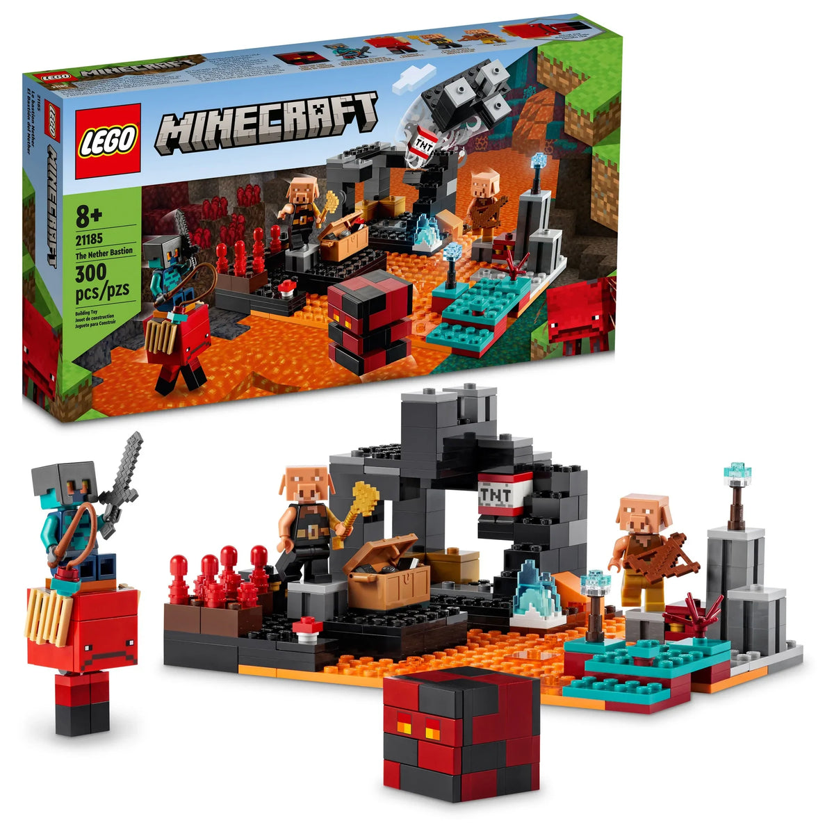 21185 LEGO Minecraft: The Nether Bastion (Retired) (Certified Complete) product image 1, provided for visual reference and