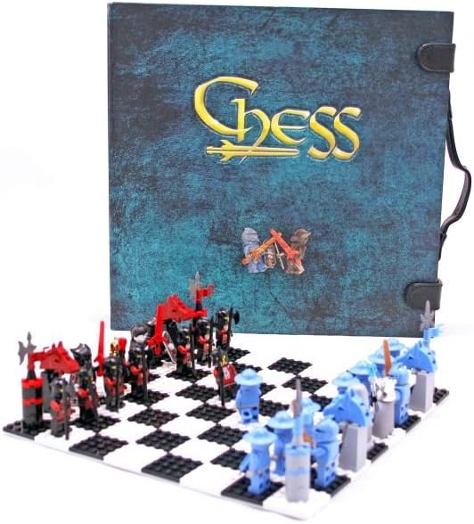 851499 LEGO Knights' Kingdom Chess Set (Retired) (Certified Complete) product image 1, provided for visual reference and