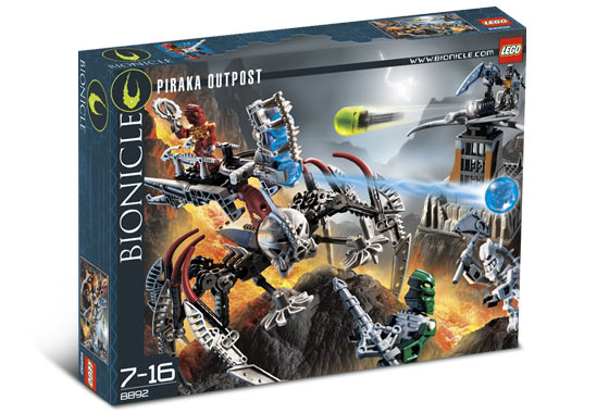 8892 Piraka Outpost (Retired) (Certified Complete) product image 1, provided for visual reference and product detail review