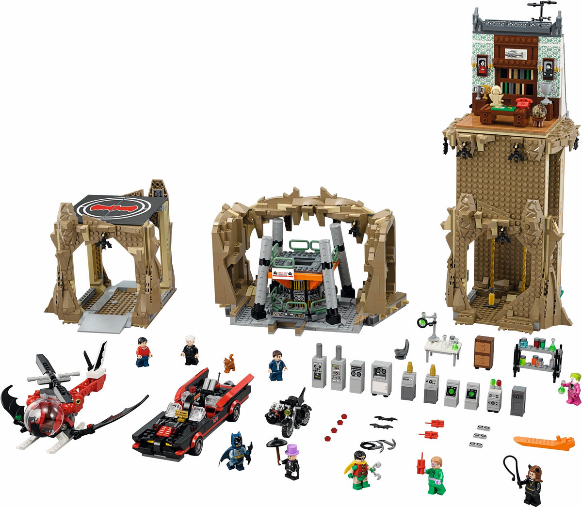 76052 LEGO Batman: Batman Classic TV Series - Batcave (Retired) (Certified Complete) product image 2, provided for visual