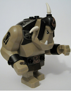 CAS423 Fantasy Era - Troll, Dark Tan with Black Armor