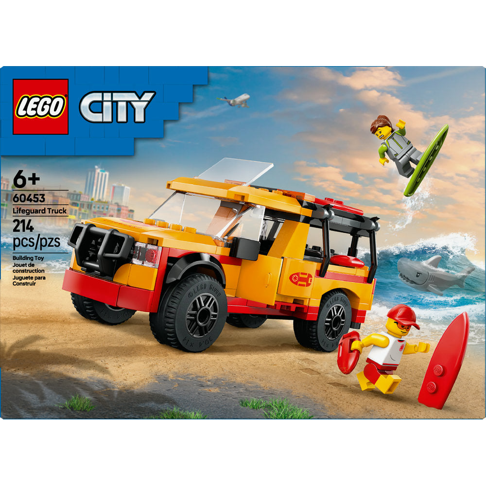 60453 Lifeguard Beach Rescue Truck product image 2, provided for visual reference and product detail review