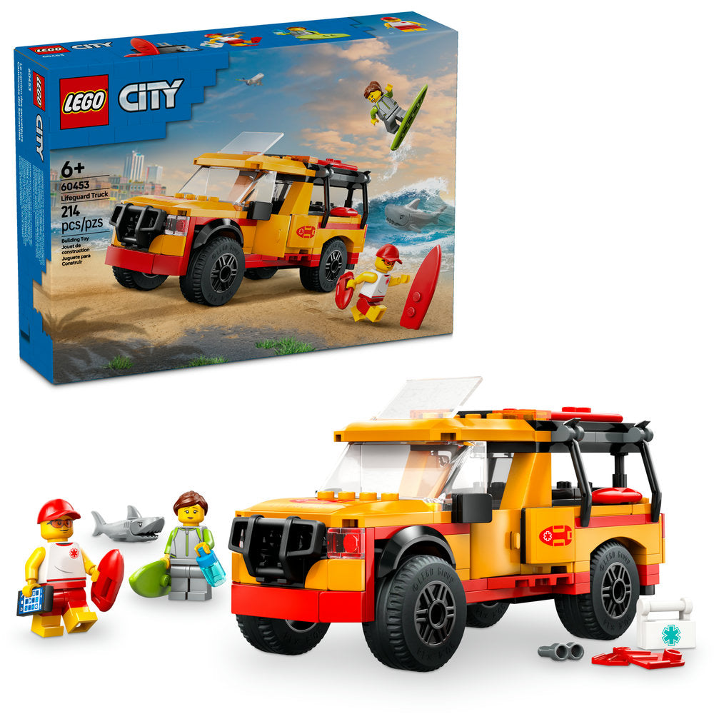 60453 Lifeguard Beach Rescue Truck product image 1, provided for visual reference and product detail review