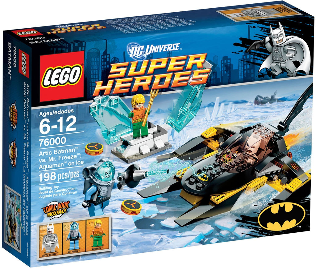 76000 LEGO Batman: Arctic Batman vs. Mr. Freeze: Aquaman on Ice (Retired) (Certified Complete) product image 1, provided for