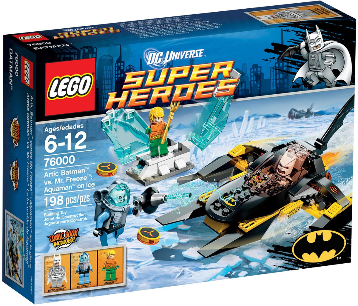 76000 LEGO Batman: Arctic Batman vs. Mr. Freeze: Aquaman on Ice (Retired) (Certified Complete) product image 1, provided for