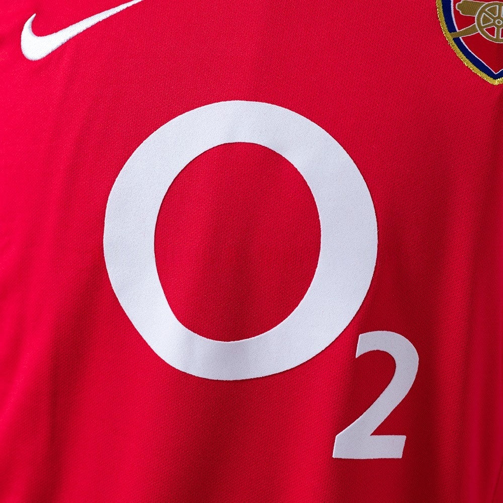Arsenal Jersey 2002-04 Home Retro Football Kit product image 6