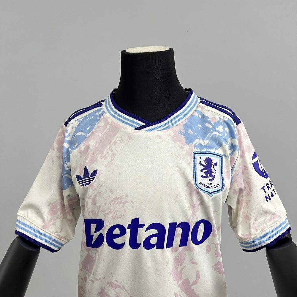 Kids Aston Villa Jersey 25/26 Third Football Kit Soccer product image 13