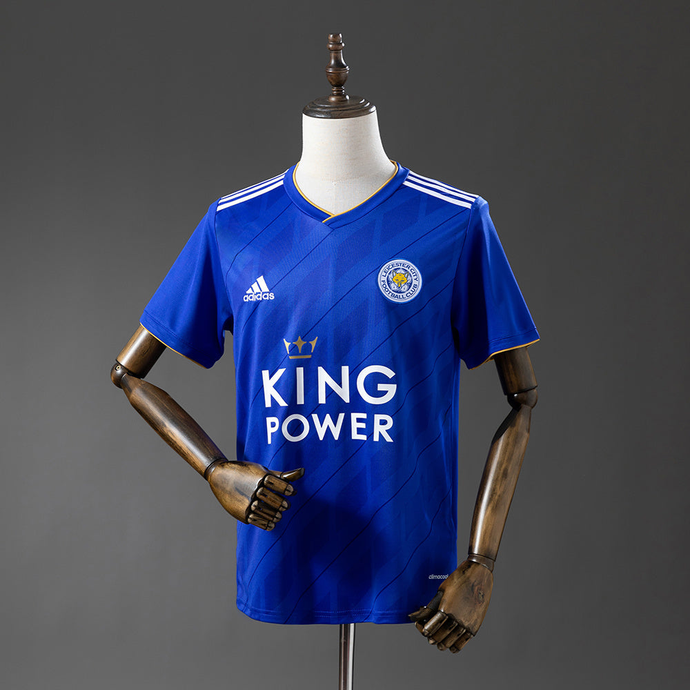 Leicester City Jersey 2018-19 Home Retro Football Kit product image 1