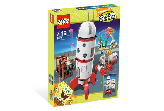 3831 LEGO Spongebob: Rocket Ride (Retired) (Certified Complete) product image 1, provided for visual reference and product