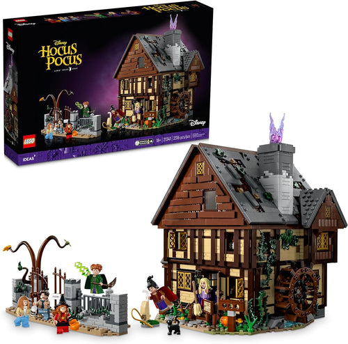 21341 Disney Hocus Pocus: The Sanderson Sisters' Cottage (Certified Complete) (Retired) product image 1, provided for visual
