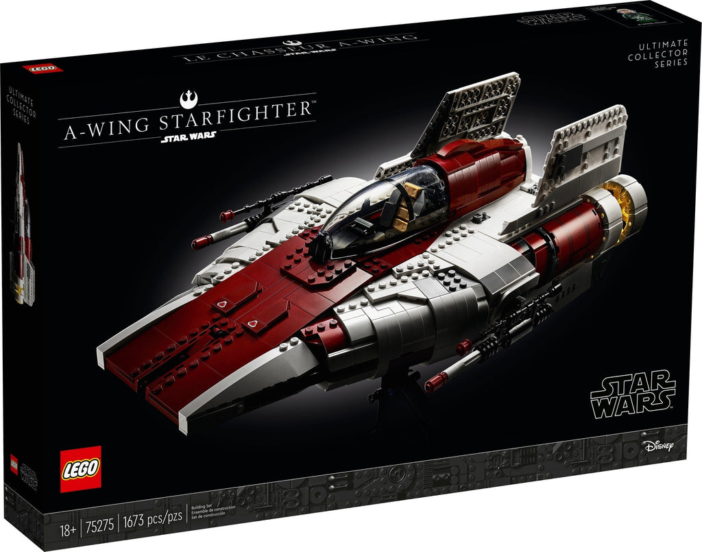 75275 LEGO Star Wars: A-wing Starfighter (Retired) (New Sealed) product image 1, provided for visual reference and product