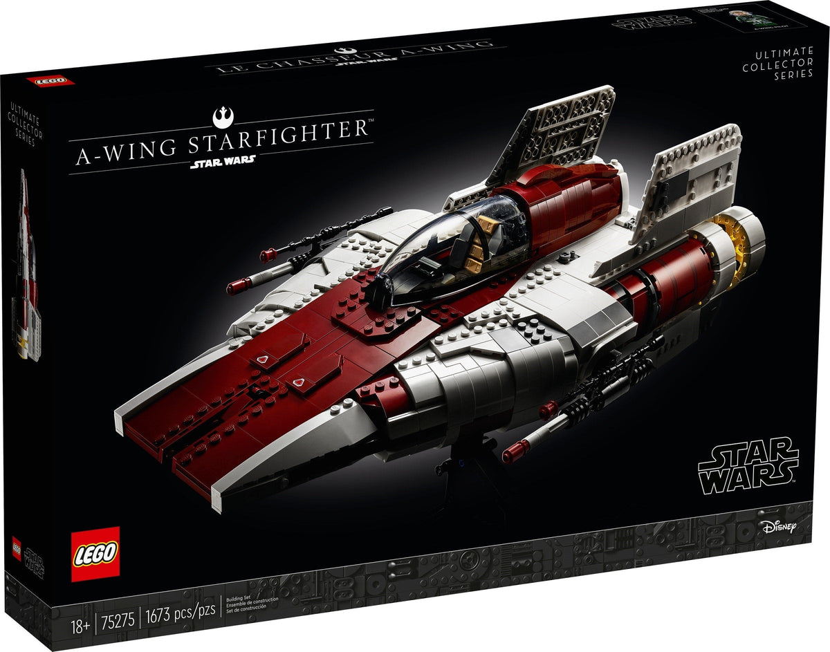 75275 LEGO Star Wars: A-wing Starfighter (Retired) (New Sealed) product image 1, provided for visual reference and product
