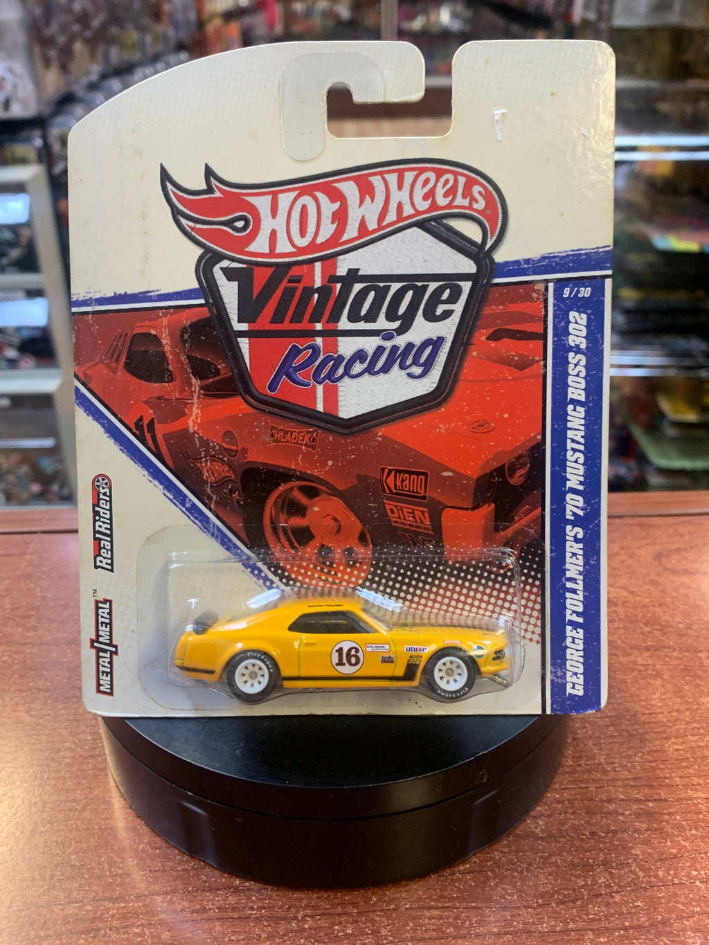 Parnelli '70 Fort Mustang Boss 302 CHASE (Hot Wheels Premium, Mattel) SEALED product image 1, provided for visual reference